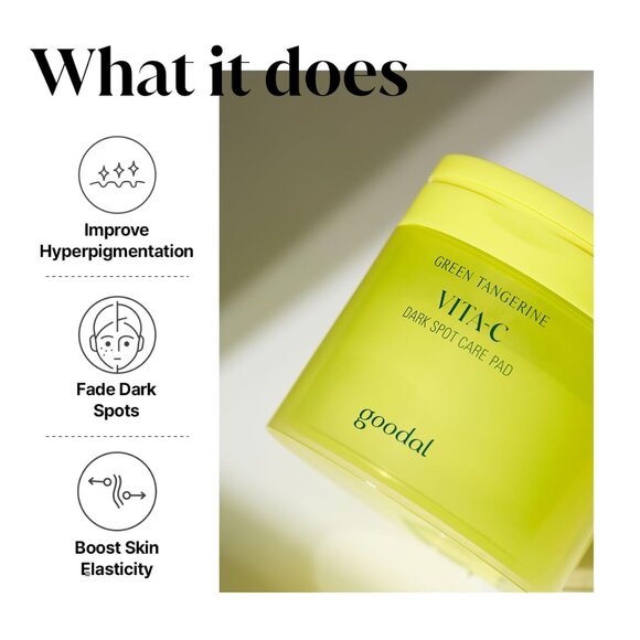 GOODAL Green Tangerine Vita C TONER PAD - Picture 7 of 10